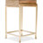 Adore Decor Sidney Side Table, Beige