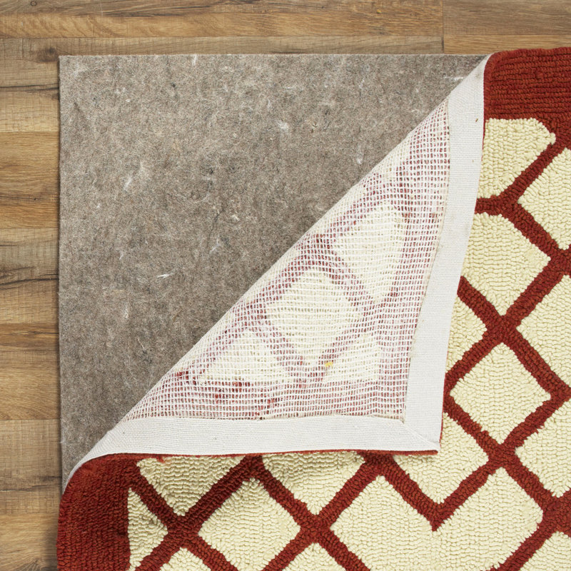 Leighton Dual Surface 0.22'' Thick Rug Pad, Runner 2'6" x 10'