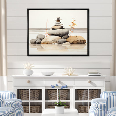 «Beach Photo Harmonious Balance V» - Impression