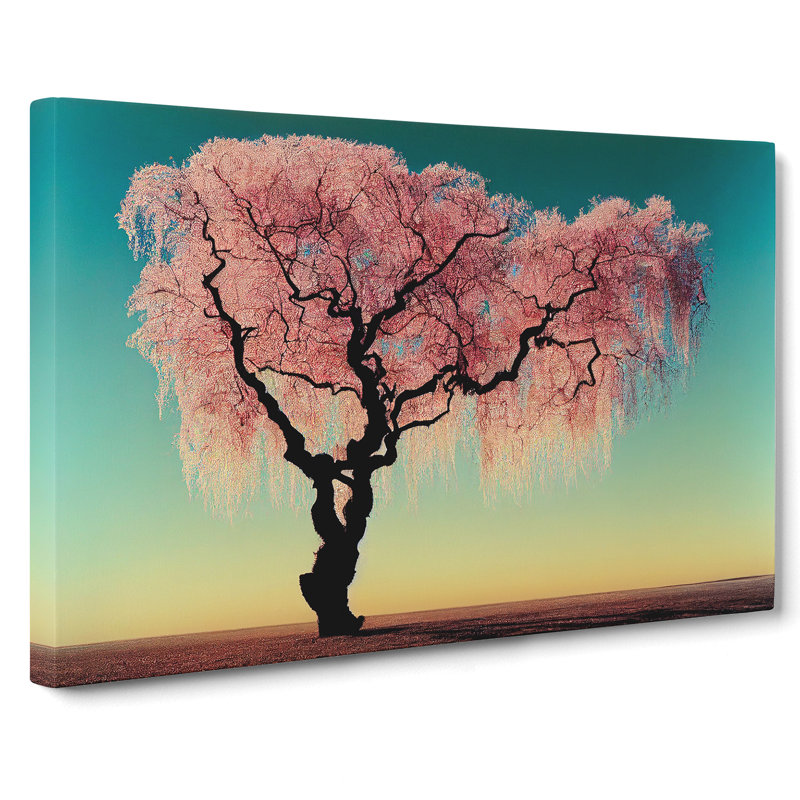 Evocative Weeping Willow Tree - Wrapped Canvas, 50cm H x 76cm W x 3cm D