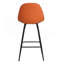 Tabourets de comptoir, ensemble de 2 tabourets de bar avec dossier et repose-pieds, tabourets de bar modernes de hauteur comptoir en métal pour le bar de cuisine à domicile, tabourets de bar sans accoudoirs de 25,5 po-34622141