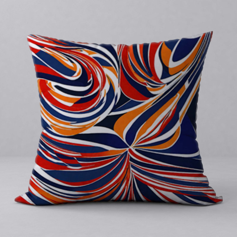  Coussin décoratif en polyester, 22 po x 22 po