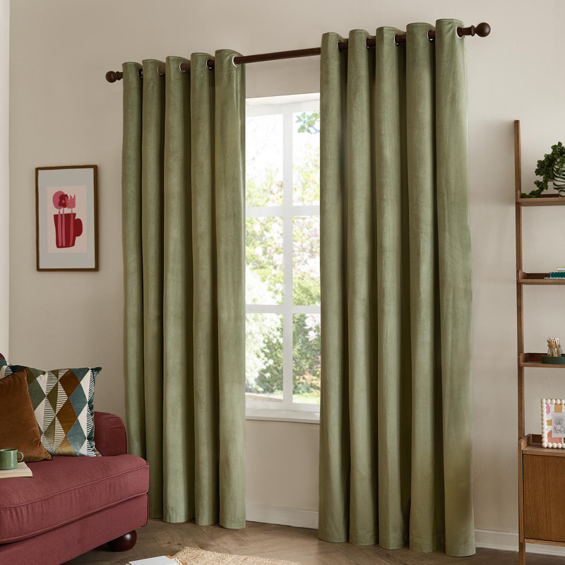 The Ultimate Velvet Blackout Curtain Panel Pair