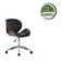 Aden Faux Leather Office Chair with Chrome Base