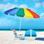 Parasol de plage 86,5 po