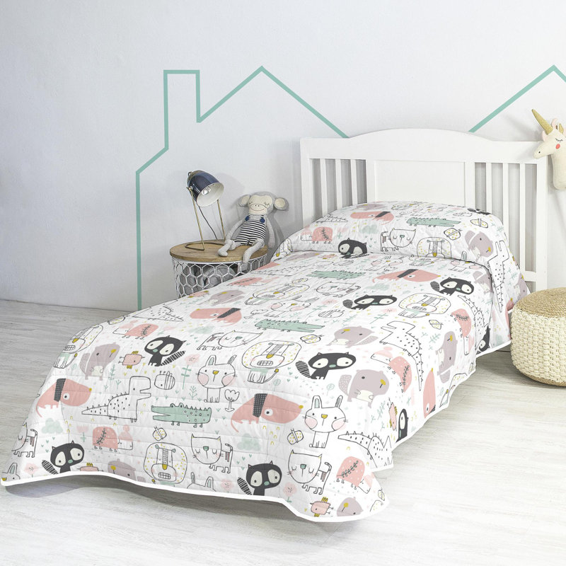 Gillispie Cotton No Pattern Bedspread