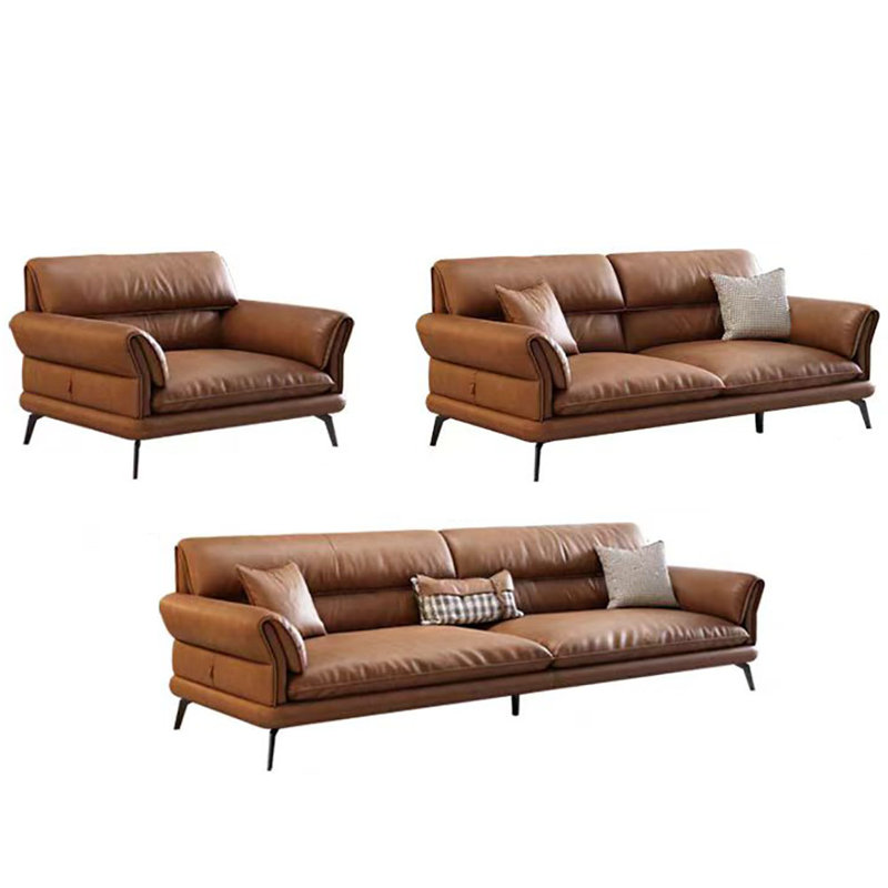 Modern light luxury comfortable office sofa set