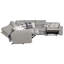 Canapé modulaire inclinable 6 pièces Baylei Ladson-86317291