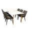 Morrilton Metal Base Dining Table-40630787-40630788