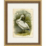 Crackled Marsh Birds III Painting