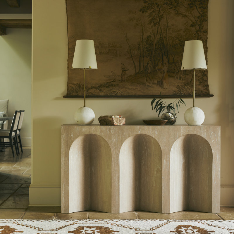 Arlee 60" Solid Wood Console Table