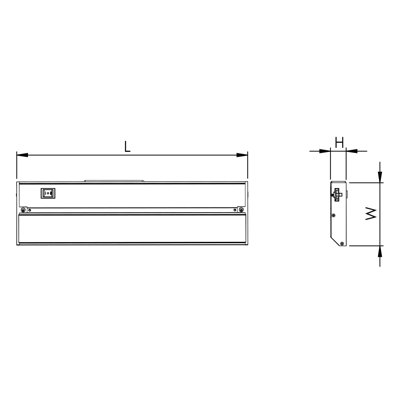 Noble LED 9'' Under Cabinet Light Bar
