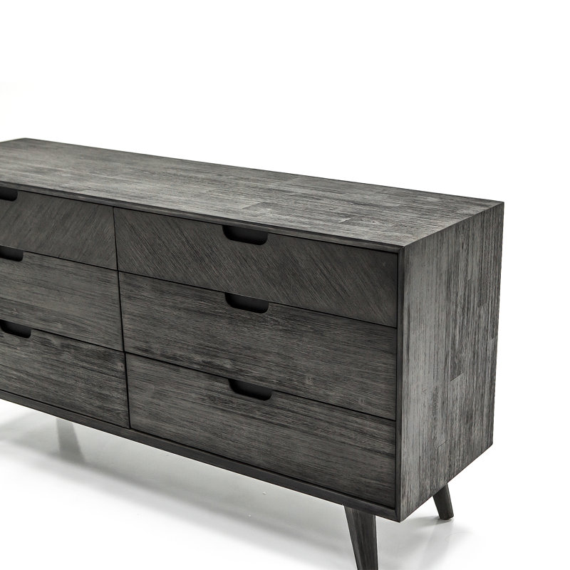 Cleckheat 61 " W 6 - Drawer Dresser