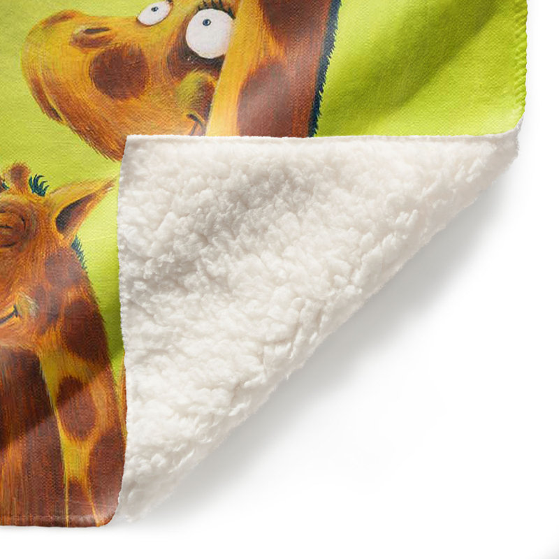 Couverture sherpa doux de la tour de la caisse, l 51 po x L 60 po