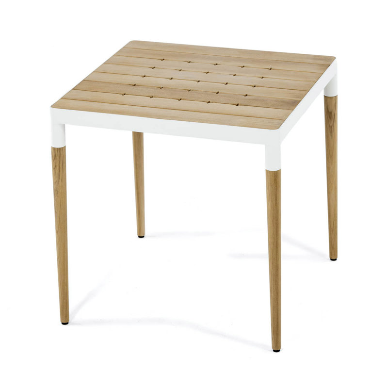 Square Teak Outdoor Dining Table , 32'' in. W 32'' in. D