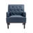 28.5" W Faux Leather Armchair-77636348
