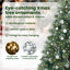  Artificial Christmas Tree with 300 LEDs Green PE and PVC-932848595-932848617