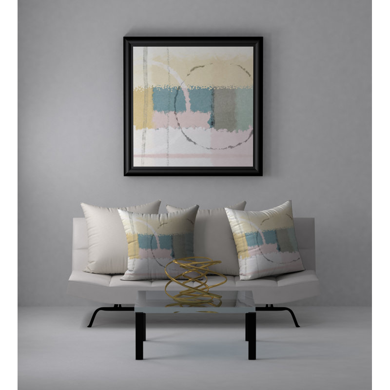 Magnifique housse de coussin décorative carrée polyvalente et insert, 20 po X 20 po
