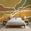Mappemonde abstraite murale-126556373-126556374