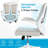 Norberta Home Ergonomic Office Chair With Lumbar Support, Swivel High Back Computer Chair, Breathable Mesh Desk Chair, PU Silent Wheels, Flip-Up Arms350LBS Capacity-129836072-129836075