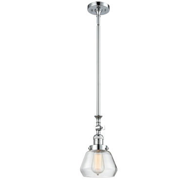 Luminaire suspendu en forme de cloche à 1 lumière Rivka