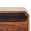 45cm W Solid Wood Bedside Table