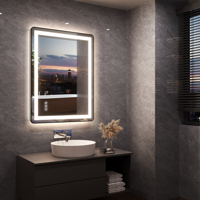 Dokes Vanity Wall Mirror Passed  ETL, 32" x 24"