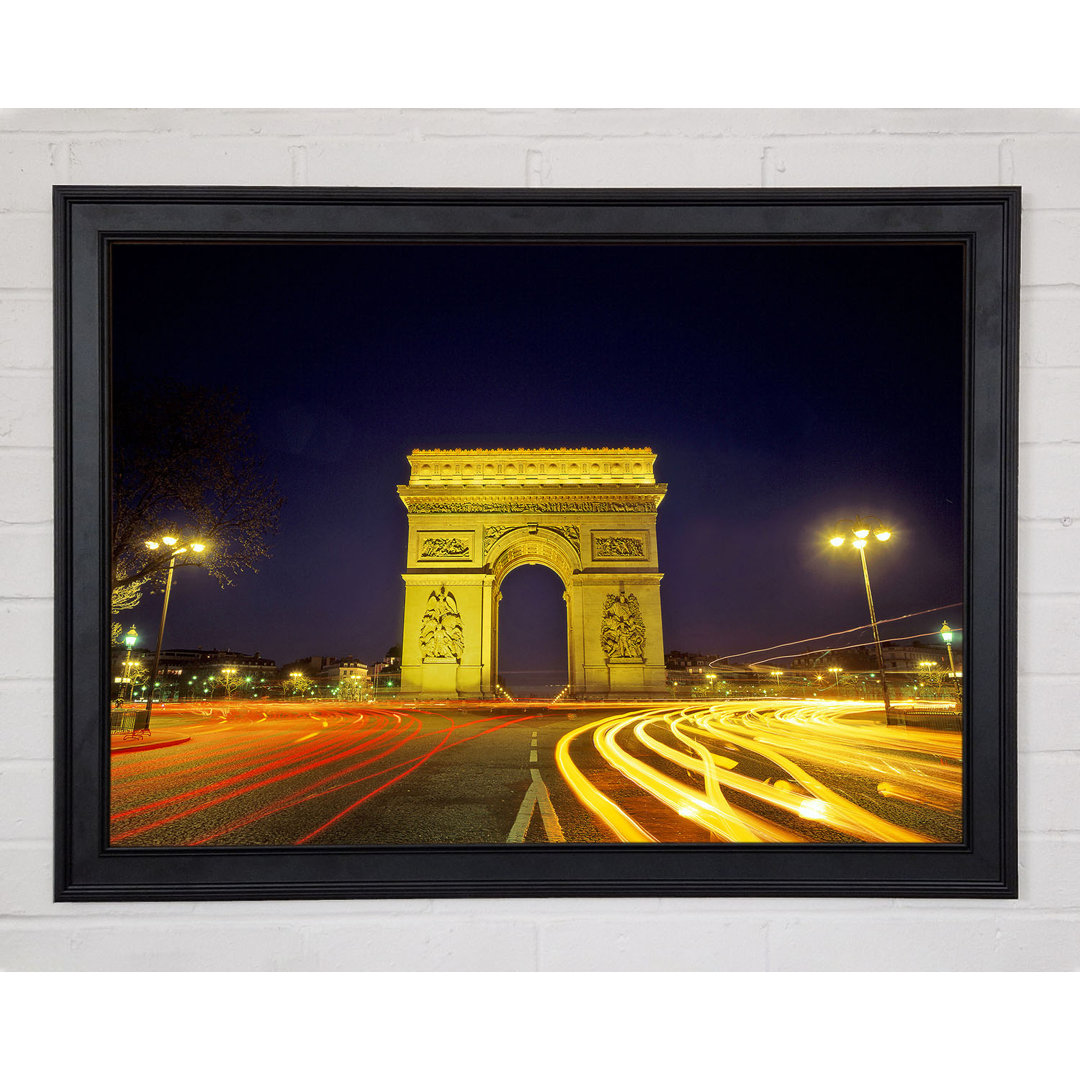 Arc De Triomphe 4 Gerahmter Druck