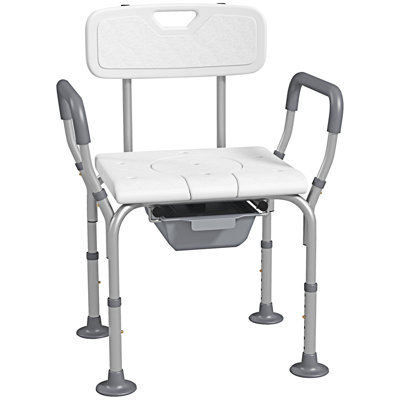 Shower Chair With Back And Arms