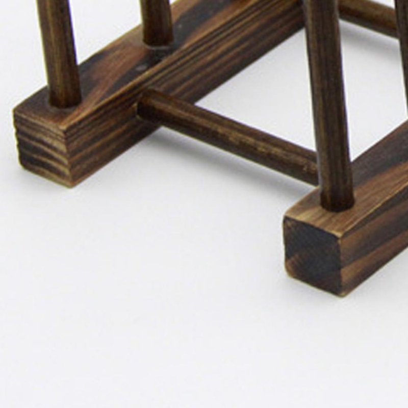 Assiette de rangement avec rangement, Noyer