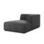Lawndale RAF Chaise PC-Saxon Charcoal