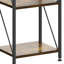 Aniqah 158cm H x 40cm W Metal Etagere Bookcase