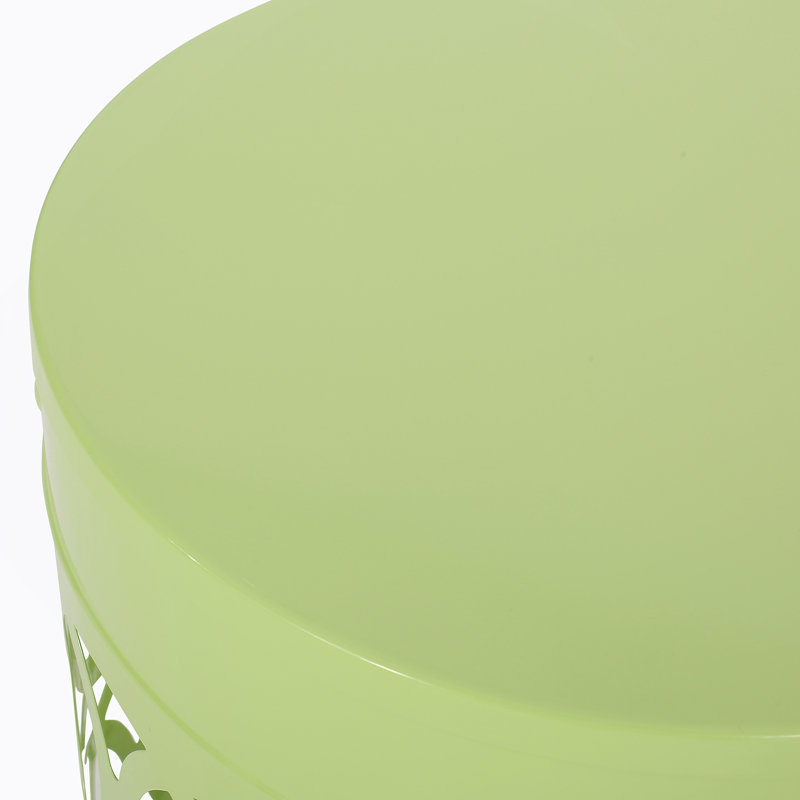 Table de bout en métal - Grand, Vert