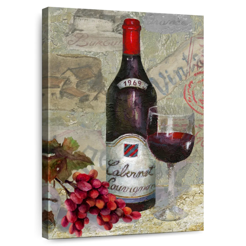 Yarlin Cabernet Sauvignon, 24" H x 16" W