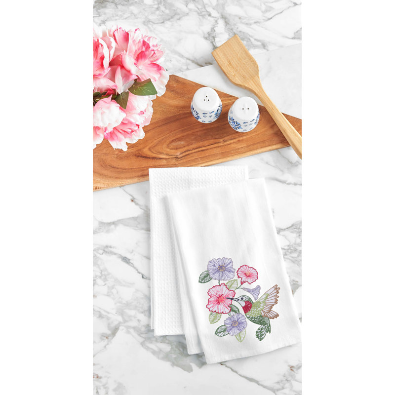Serviette de cuisine Hummingbird & Hibiscus