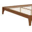 Base de lit plateforme en bois durable, support de lattes robuste-129232536