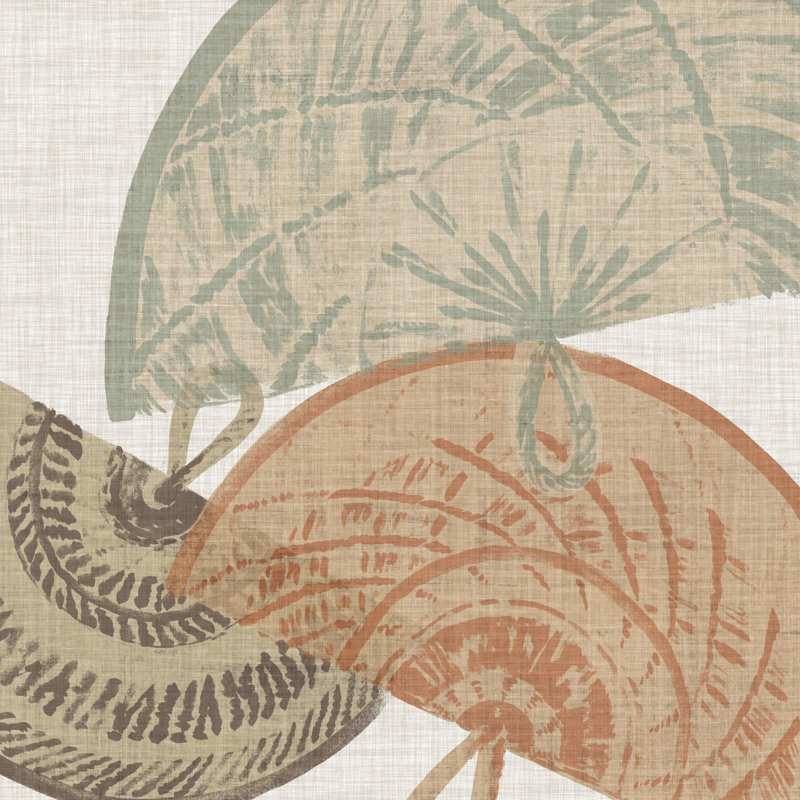 Tasneema Fan Scatter I by June Erica Vess - Wrapped Canvas Print, 51 cm H x 51 cm W
