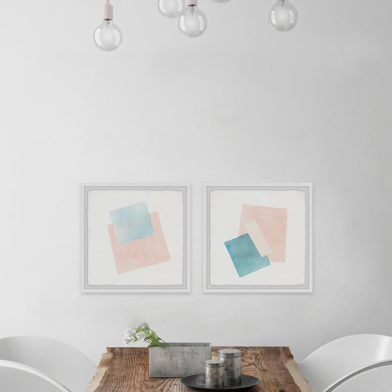 Diptyque patché ou non patché, H 24 po x l 24 po x P 1,5 po