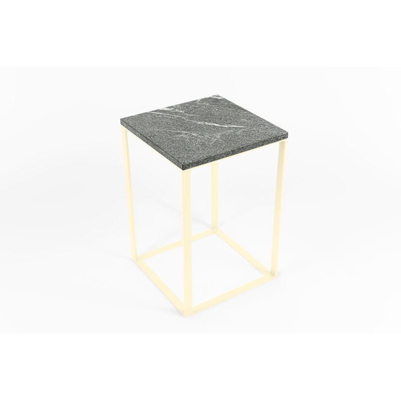 Aiyat Frame End Table, Beige