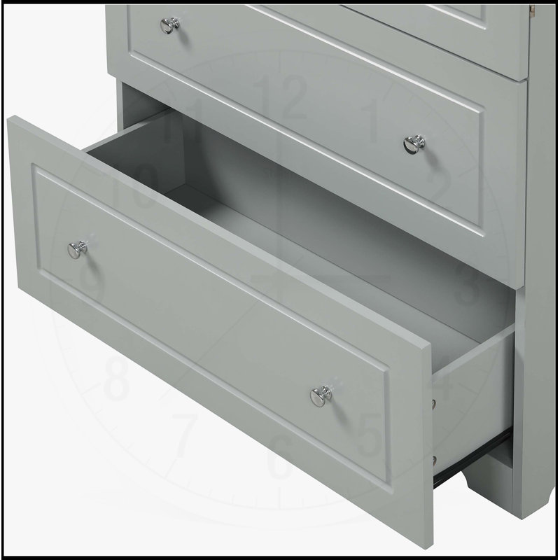 Versatile Freestanding Bathroom Cabinet With Multiple Features For Optimal Storage