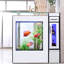 Réservoir d'aquarium avec écran de contrôle intelligent-341945153
