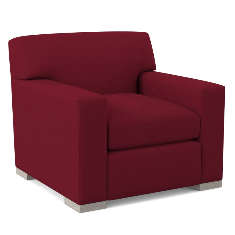 Fauteuil Elkins, Rouge Margaret, Bisque