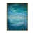 Toile brune avec cadre flottant