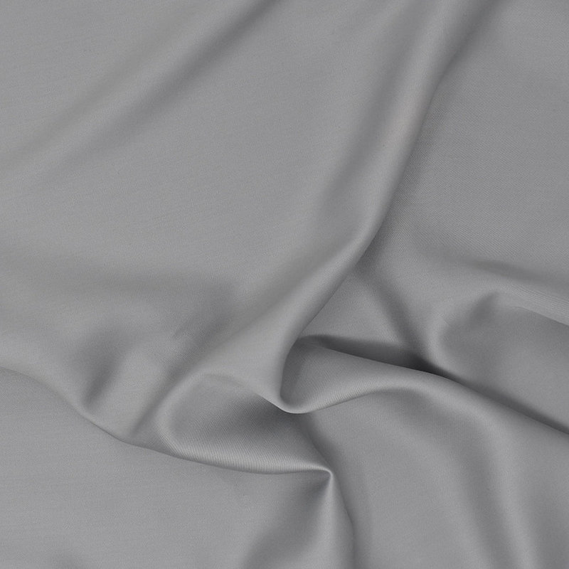 100% Rayon From Bamboo Bedding Pillowcases | 60x40cm - Quiet Grey, Quiet Grey