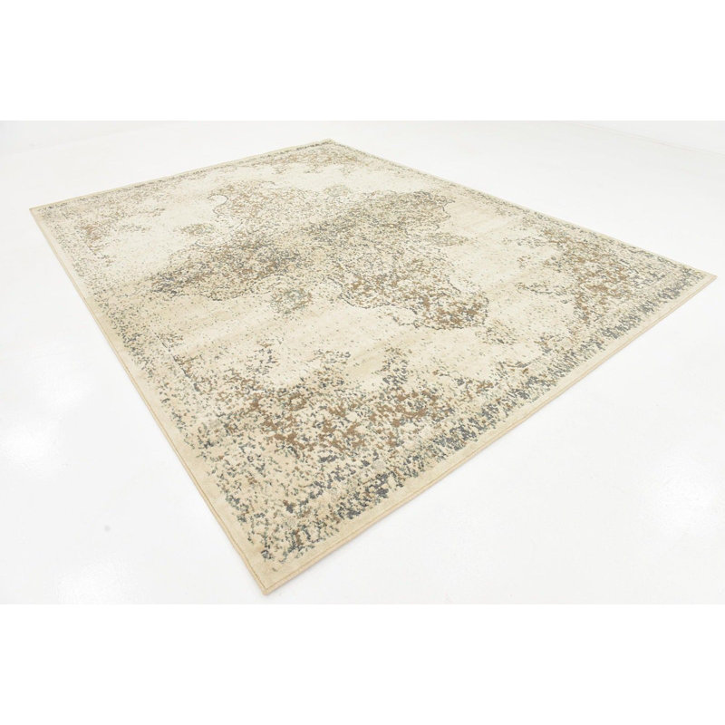 Torvis Abstract Indoor Rug, Rectangle 4' x 6'