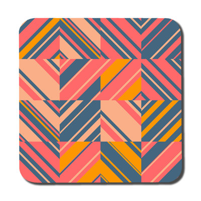 Square 6 Piece Coaster Set