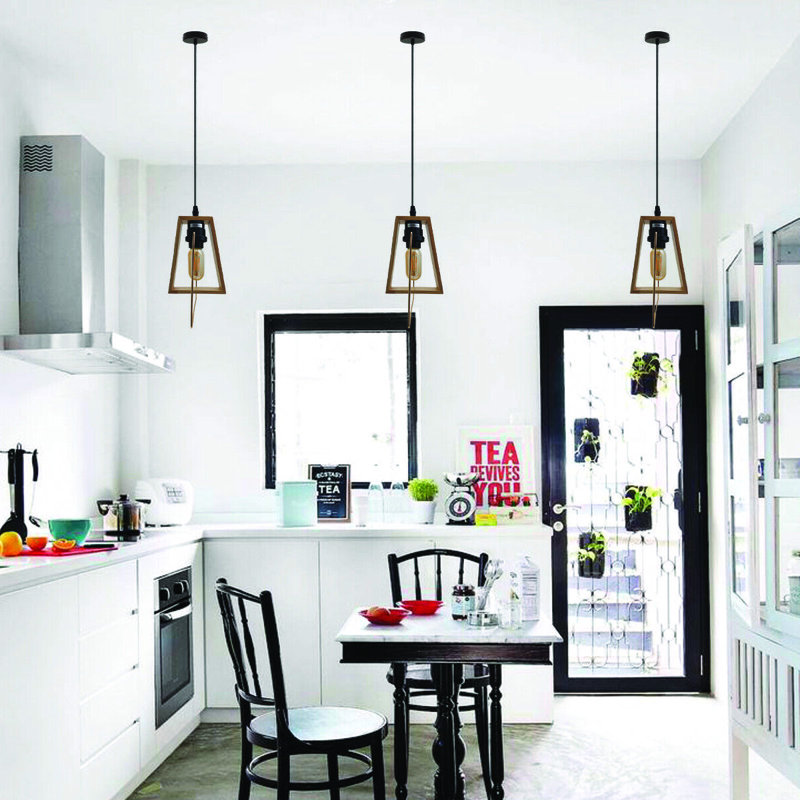 Hallowell 1 - Light Black Single Pendant