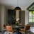 Hylia 1-Light Large 17.7" Dimmable Single Black Dome Kitchen Island Pendant-491519391