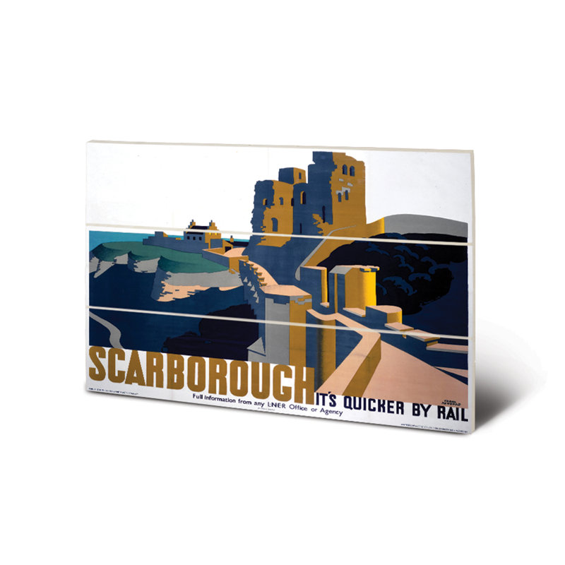 Scarborough 6 - No Frame Print on Wood