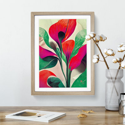 Amazing Abstract Flowers No.2 - Wall Art